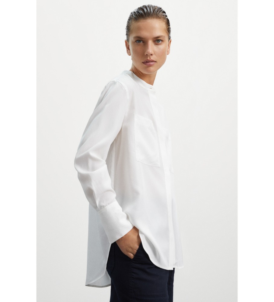 Camisa branca Juliet da ECOALF