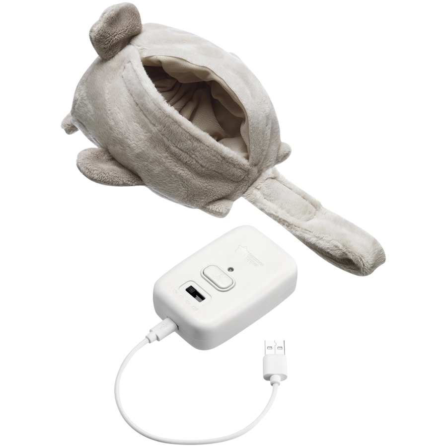 Tommee Tippee Einschlaf- und Durchschlafhilfe Grofriend wiederaufladbar, Ollie Eule inkl. Einschlafhilfe Mini-Grofriend Ollie Eule