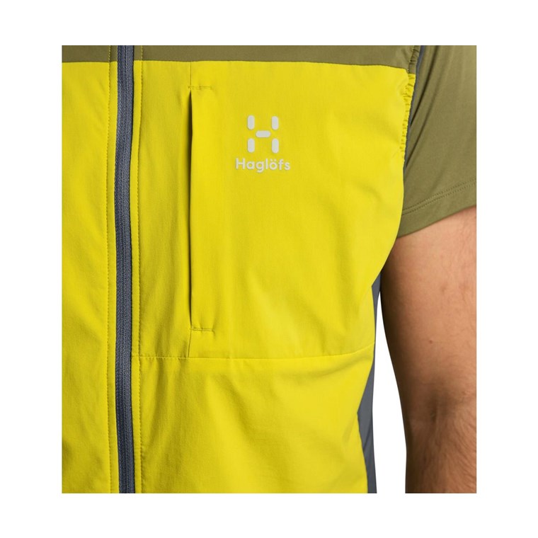 Haglöfs L.I.M Alpha Vest Men Aurora/Olive Green