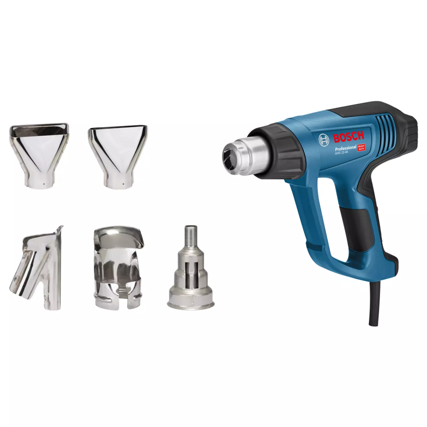Bosch GHG 23-66 Heteluchtpistool incl. mondstukken in koffer - 2300W