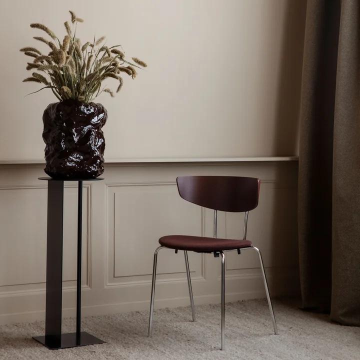 Ferm Living - Tuck Bodenvase, Ø 34 x H 40 cm, cashmere