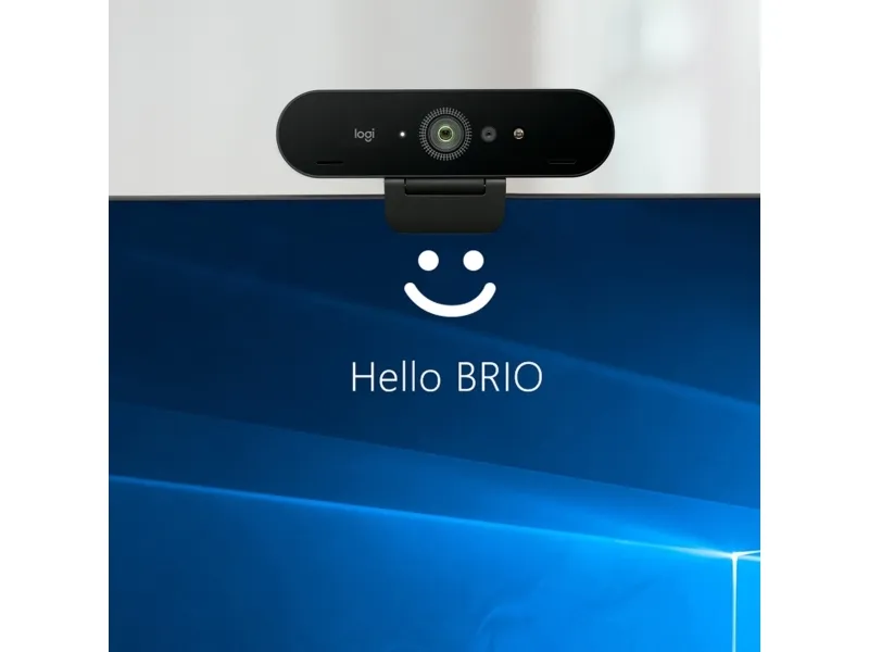 Logitech® | BRIO STREAM - Live streaming-kamera - farve - 4096 x 2160 - 1080p, 4K - lyd - USB