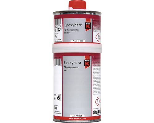 Auto-K 2-componenten epoxyhars, geelachtig, 500 g
