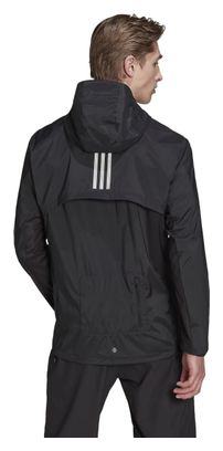 Veste imperméable adidas running Marathon Noir Homme