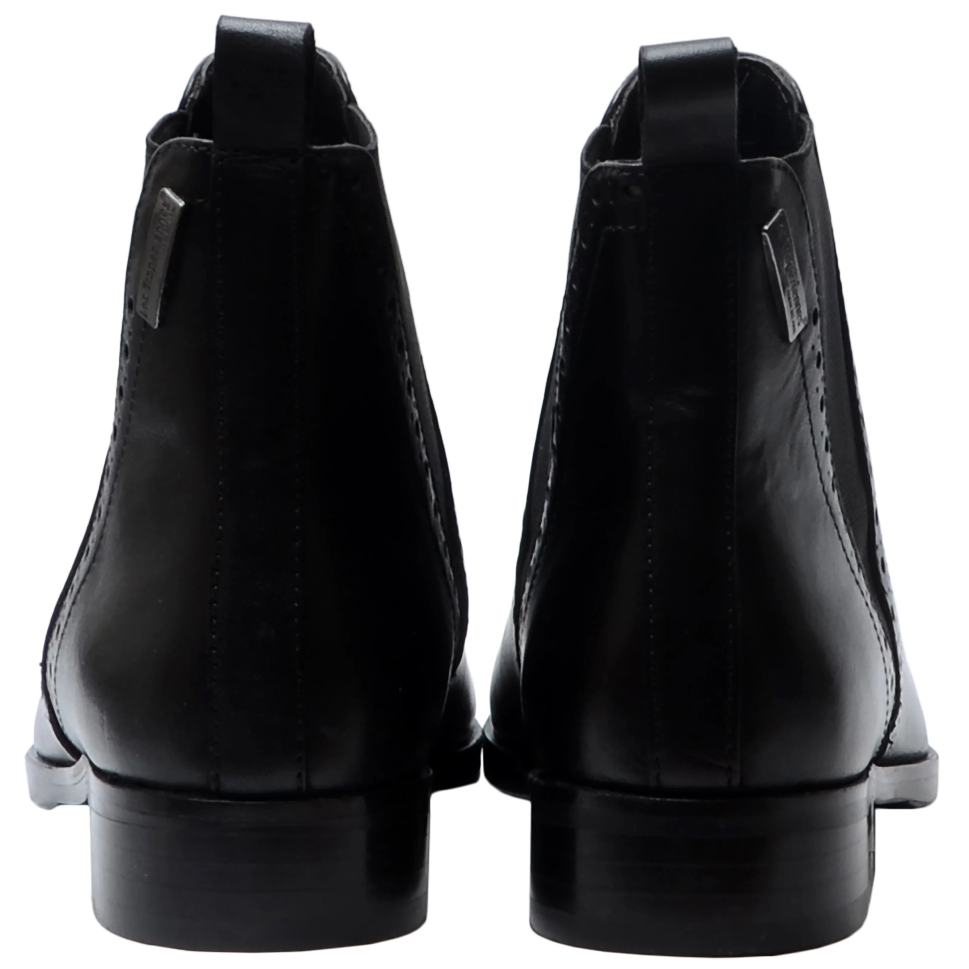 Bottines en cuir Zoelie | Noir