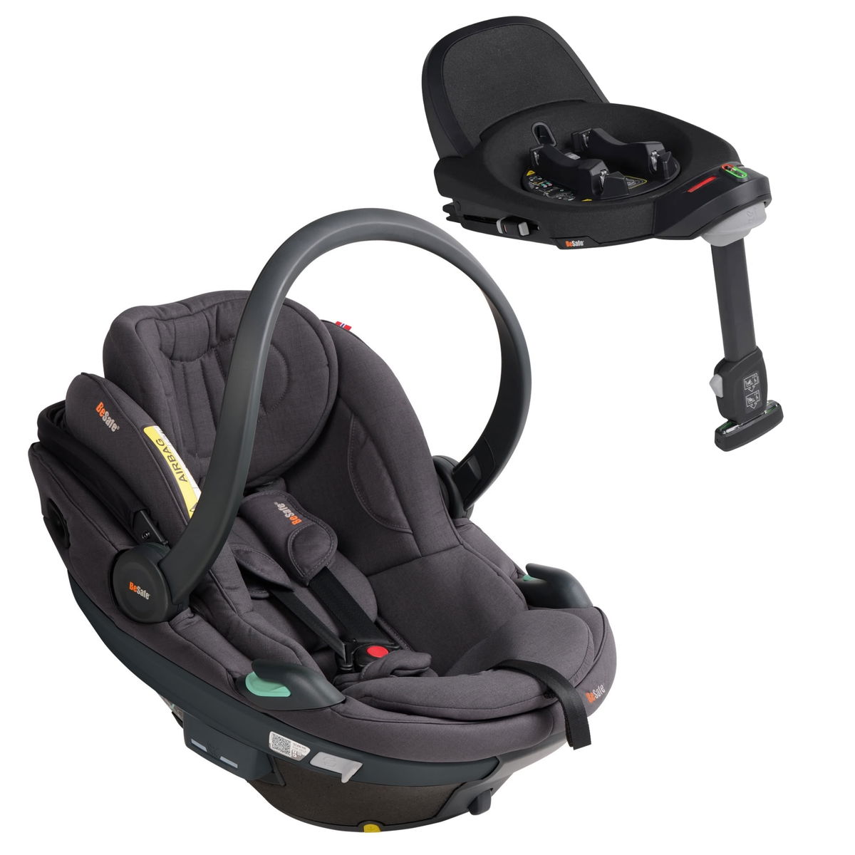 BeSafeBeSafe   Go Beyond 2 Set dark grey melange