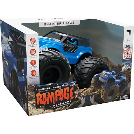 Sharper image rampage renegade off-road truck fjernstyret bil