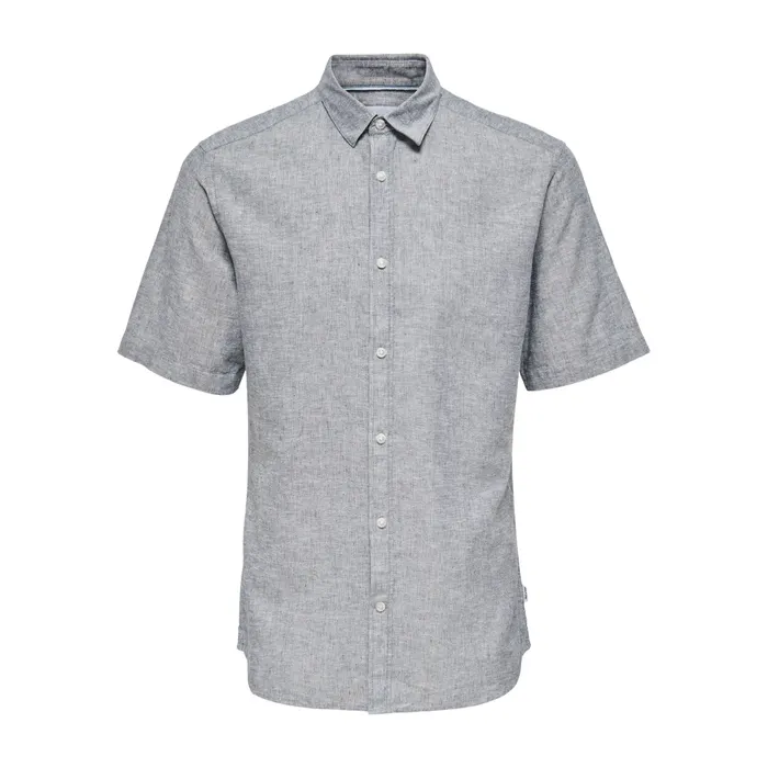Only & Sons Caiden Solid Linen Overhemd Heren