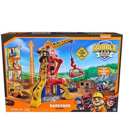 Rubble & Crew Spielzeug - 60 cm - Bark Yard Crane Tower