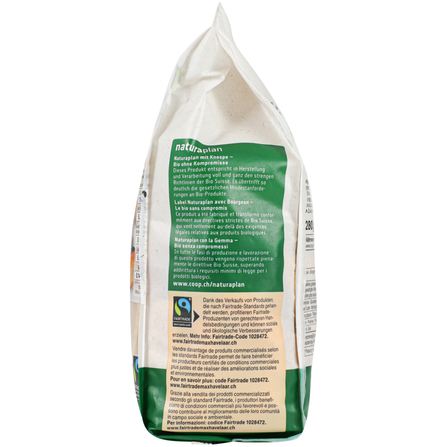 Naturaplan Bio Fairtrade Guezli Nuss-Stängeli