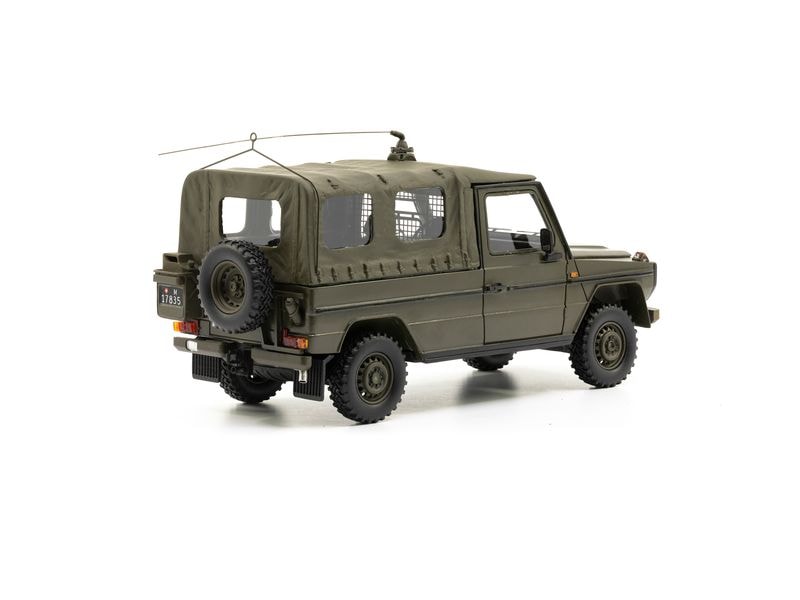ACE Militärfahrzeug Steyr-Puch GE 230 Plane 1:43 Massstabsmodell des geländegängigen GE 230 Plane