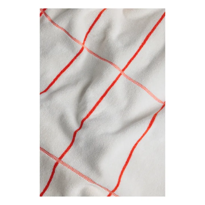 Baina Serviette de bain Bethell | Blanc/Écru
