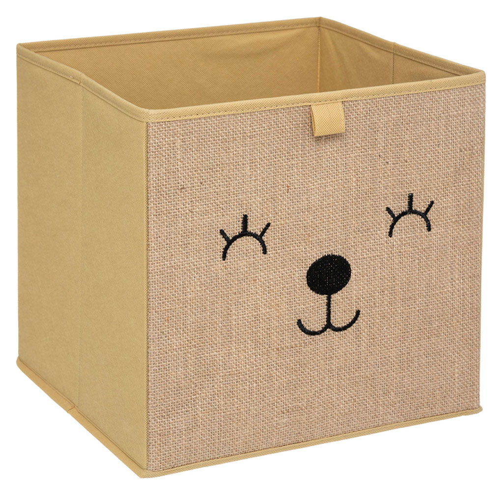 Boîte de rangement ANIMAL 29x29x29cm