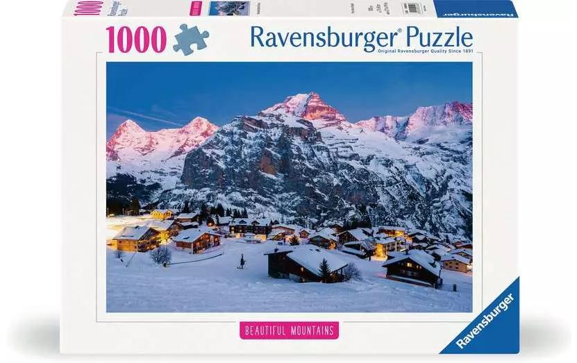 Puzzle Berner Oberland, MürrenKlassisches Puzzle