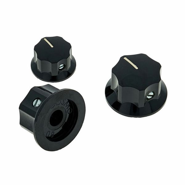 Allparts J-Style Knobs Black