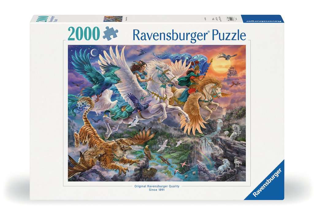 Ravensburger Spiel Auf dem Pegasus durch die Lüfte