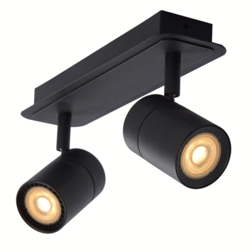 Lucide badkamer duospot Lennert IP44 zwart
