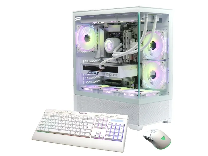 Hyrican GAMEMAX ICE 7407, 4,2 GHz, AMD Ryzen™ 7, 7800X3D, 32 GB, 2 TB, Windows 11 Home