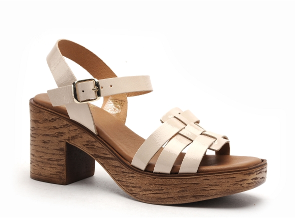 Studio scarpe nu pieds talons femme sn37642 beige