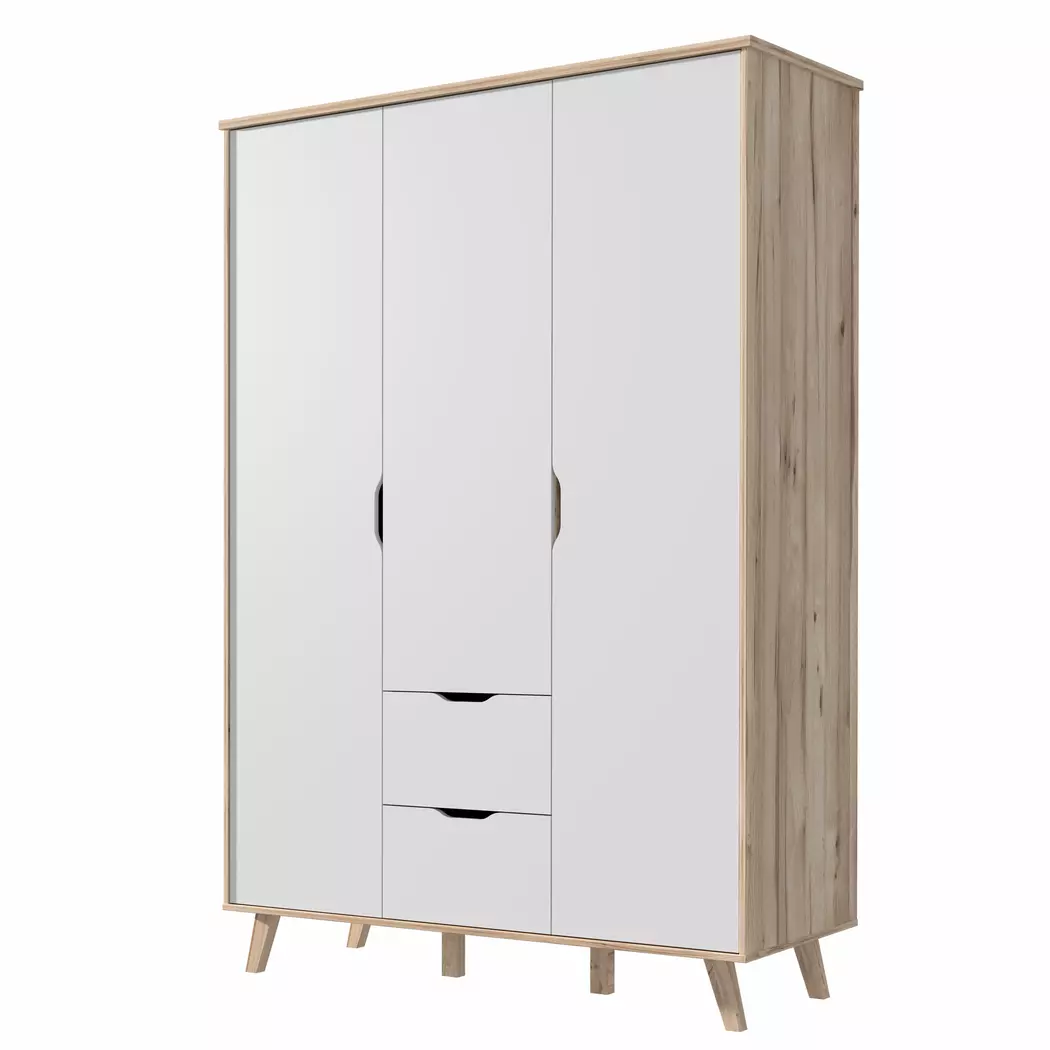 Kleiderschrank Vankka 139 x 202 cm