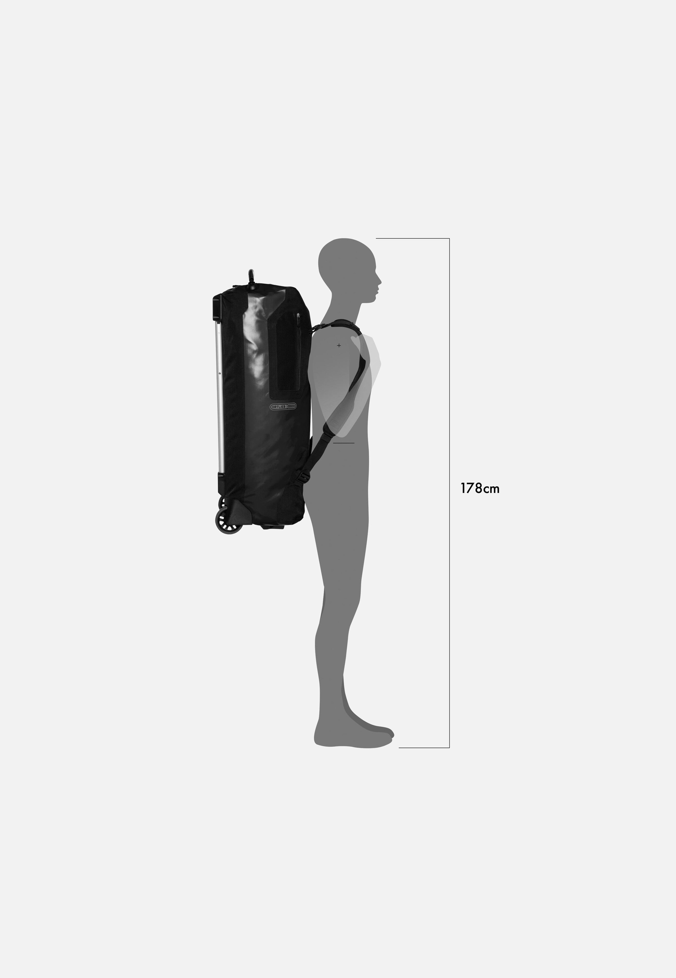 Duffle RG 85L Schwarz - Travel Bag