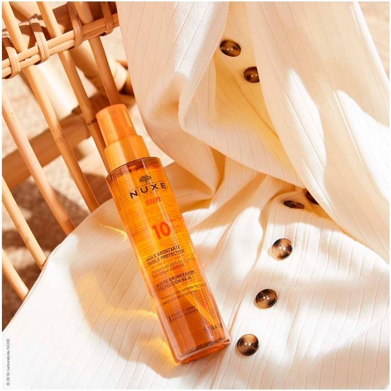 Nuxe Sun Tanning Oil Low Protection SPF 10 - 150 ml