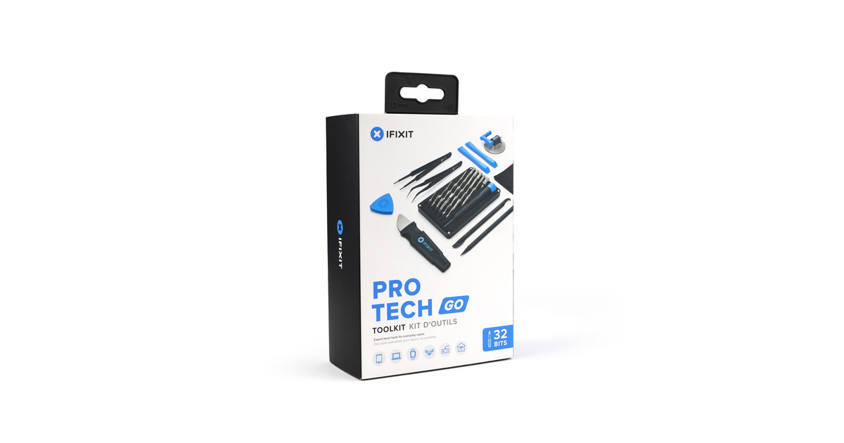 iFixitPro Tech Go Toolkit gereedschapsset  (Zwart/blauw)