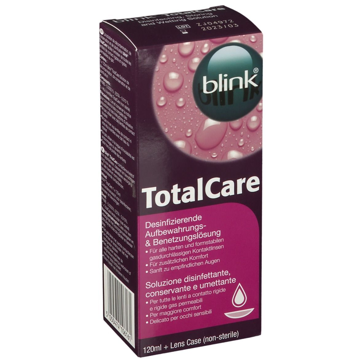 blink® TotalCare Desinfizierende Aufbewahrungs- & Benetzungslösung
