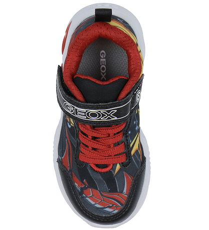 Geox Blinkschuhe - J Vorlagen - Black/Yellow