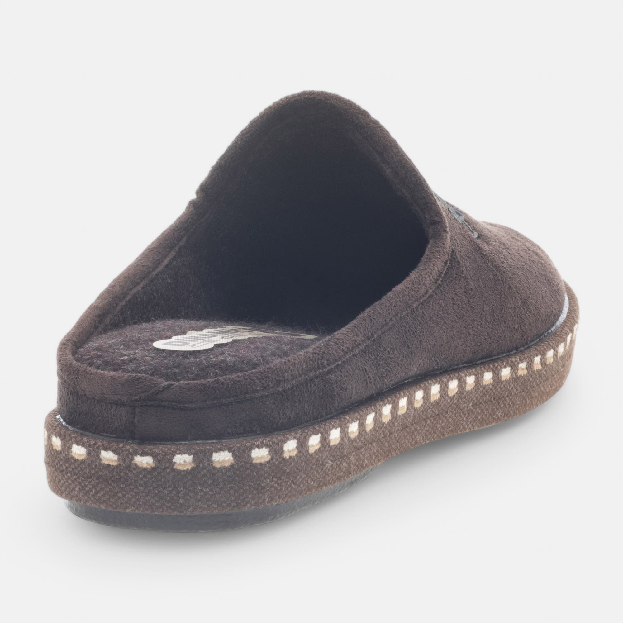 Pantoufles mules Homme marron