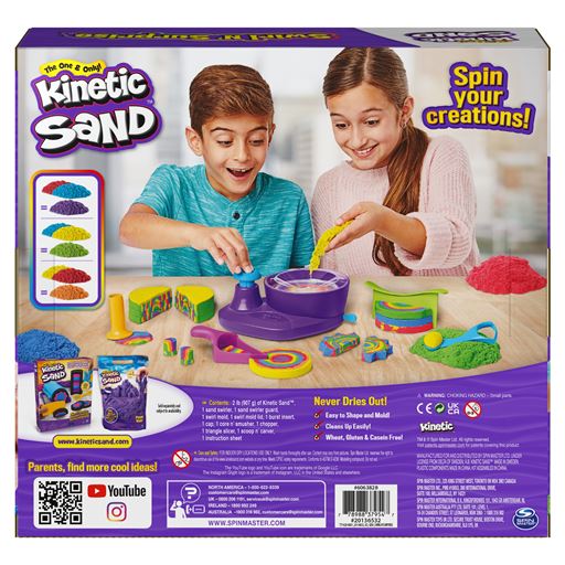 Kinetic Sand Swirl N Surprise Legesæt