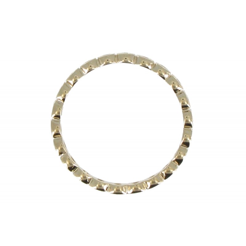Bague Plaqué Or Ronds Ajourés