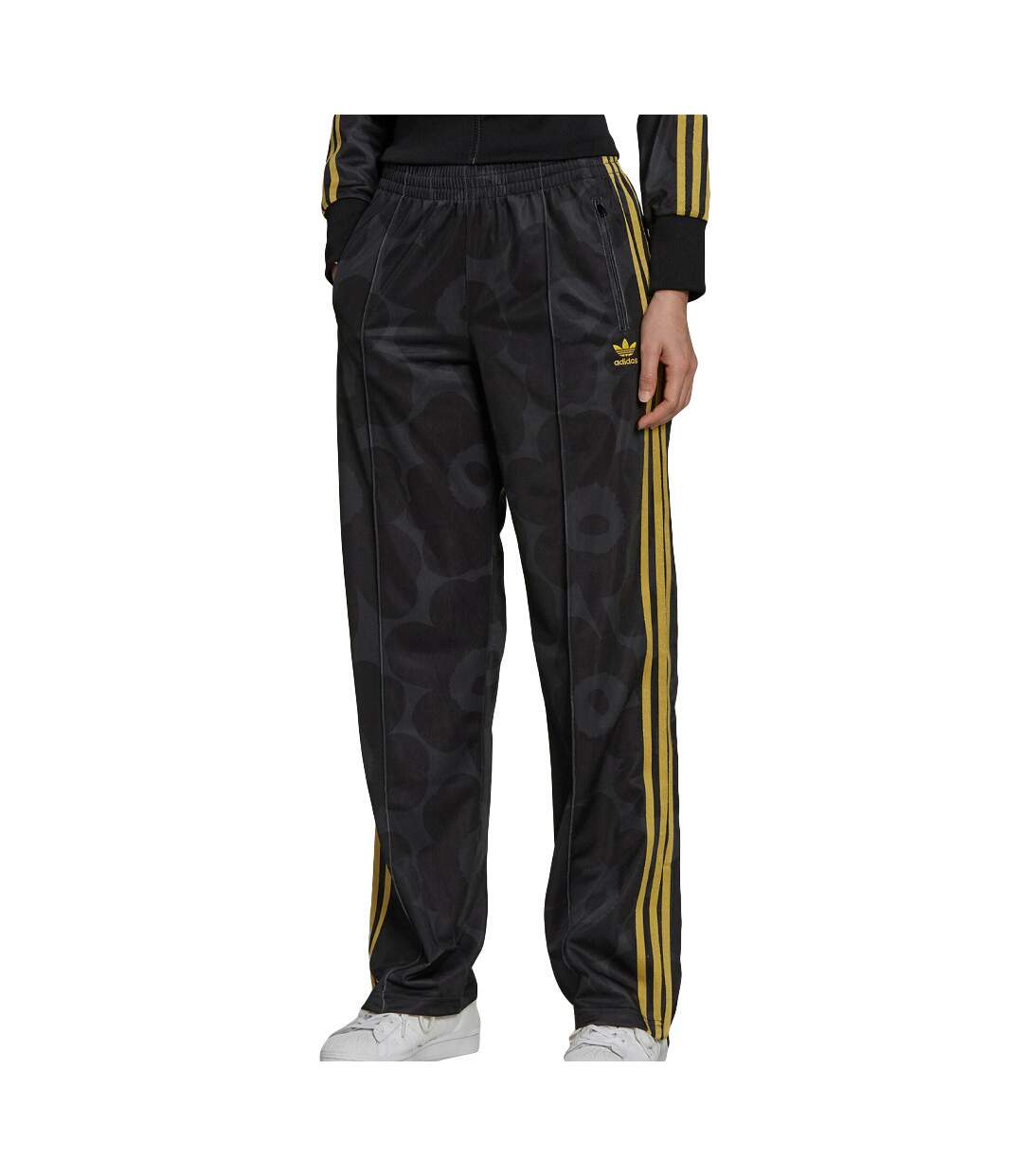 Jogging Noir Femme Adidas x Marimekko