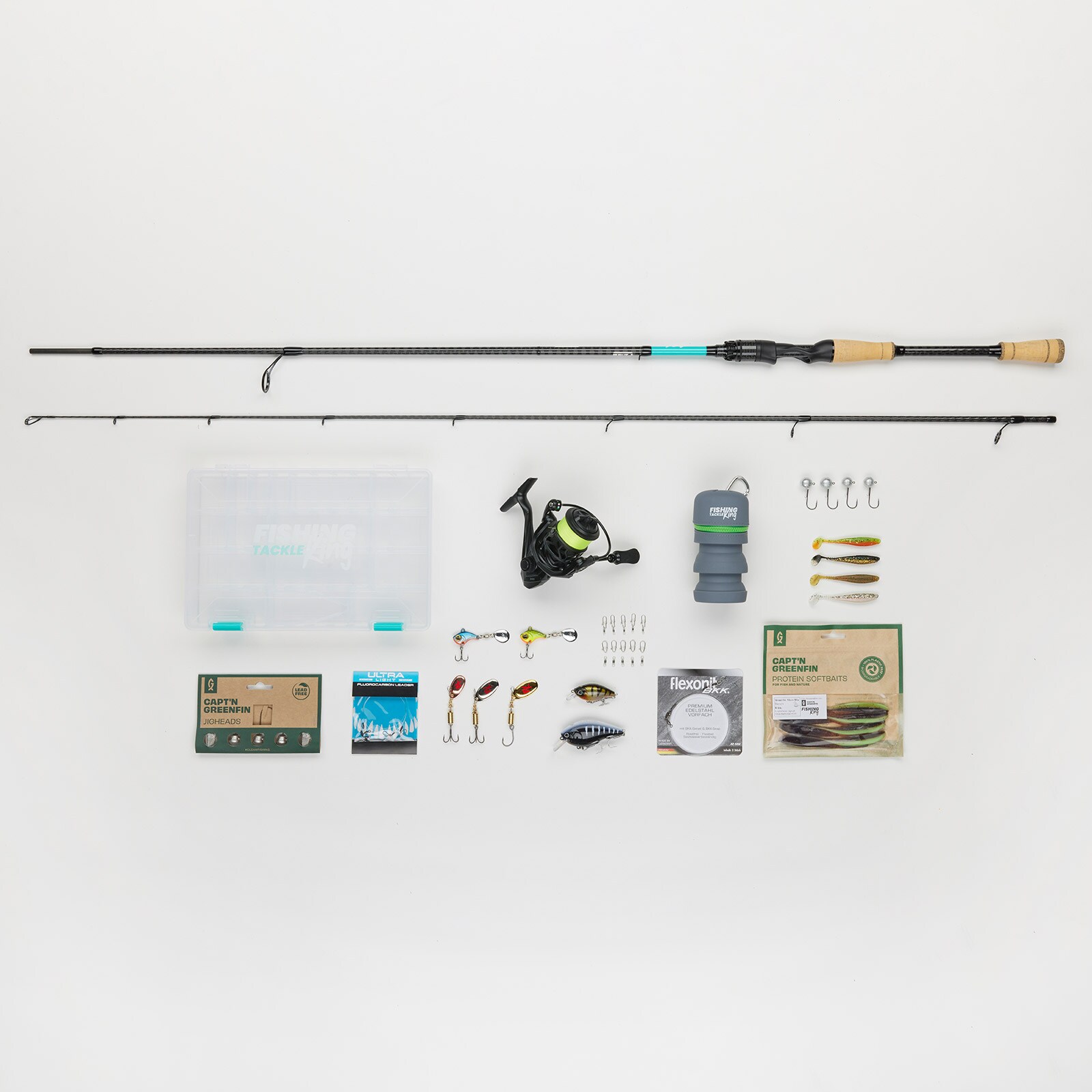 Fishing-King Tackle Zielfisch Set Barsch