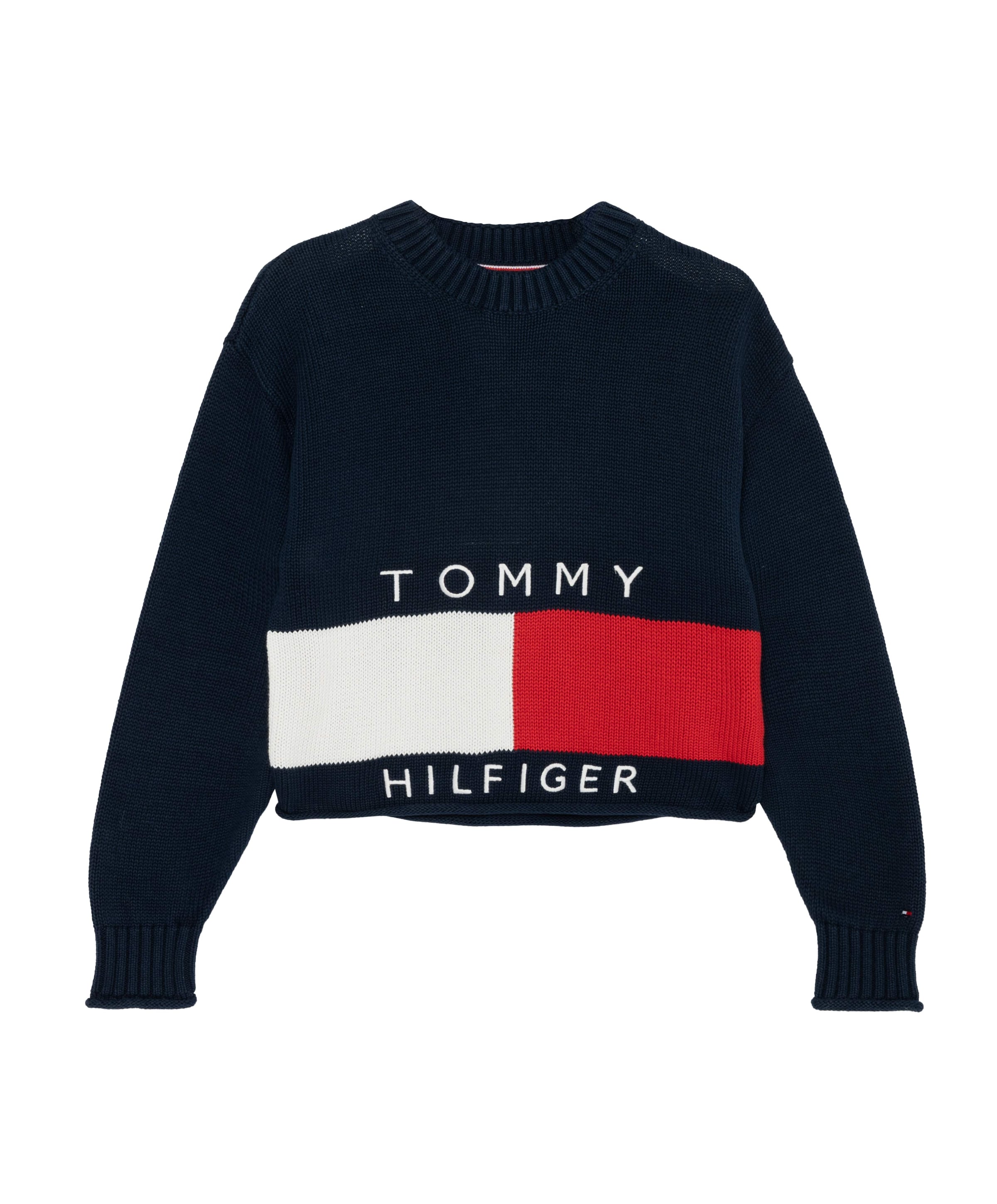 Tommy Hilfiger Meisjes trui blauw