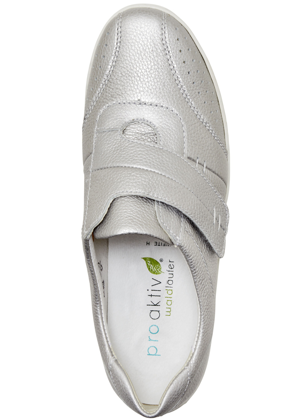 Waldläufer Slipper mit praktischem Klettverschluss