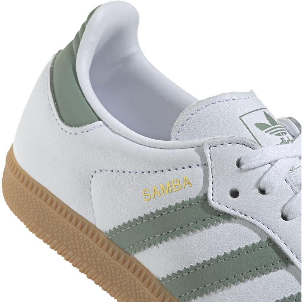 Køb adidas Originals Ftwr White/Silver Green/Gum 3 Samba Og J Sneakers