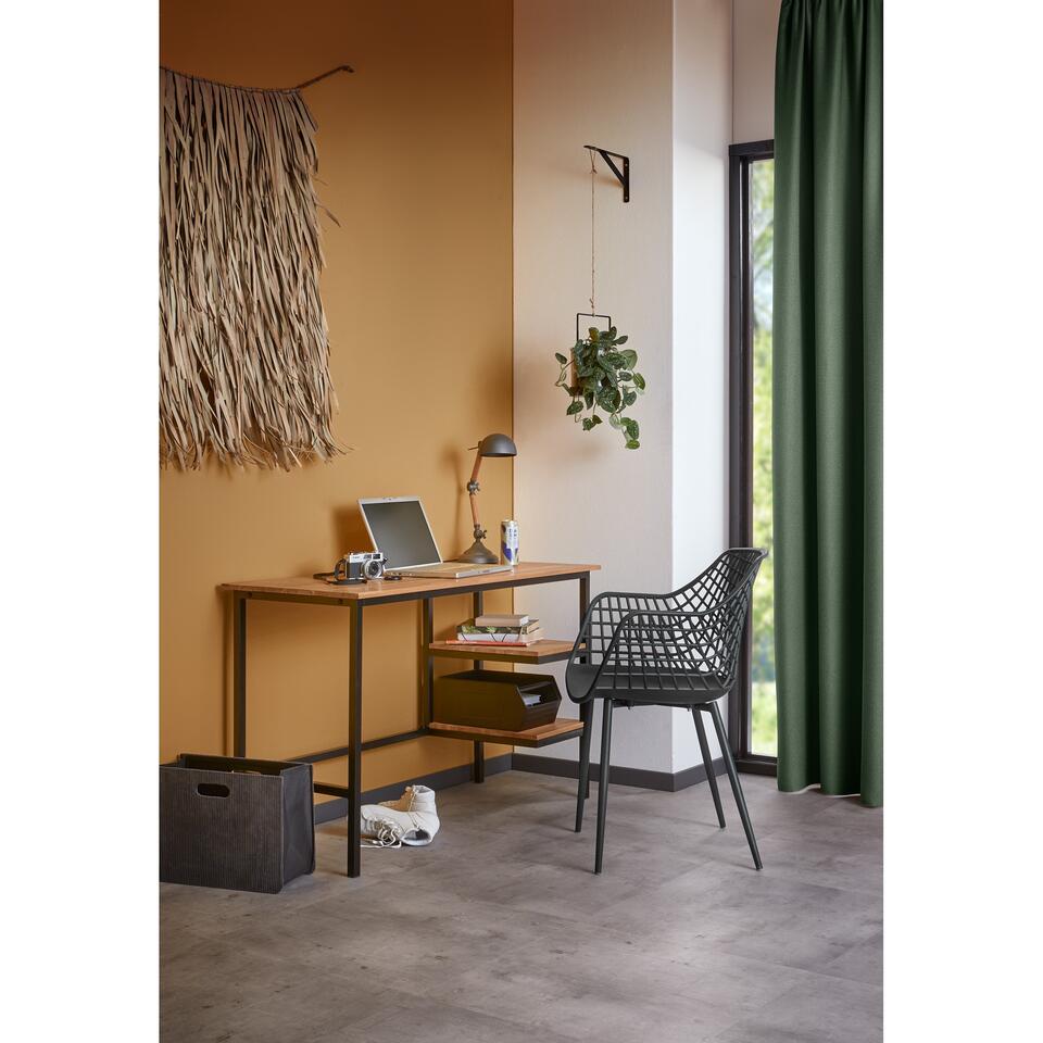 Kuipstoel Webbing Zwart