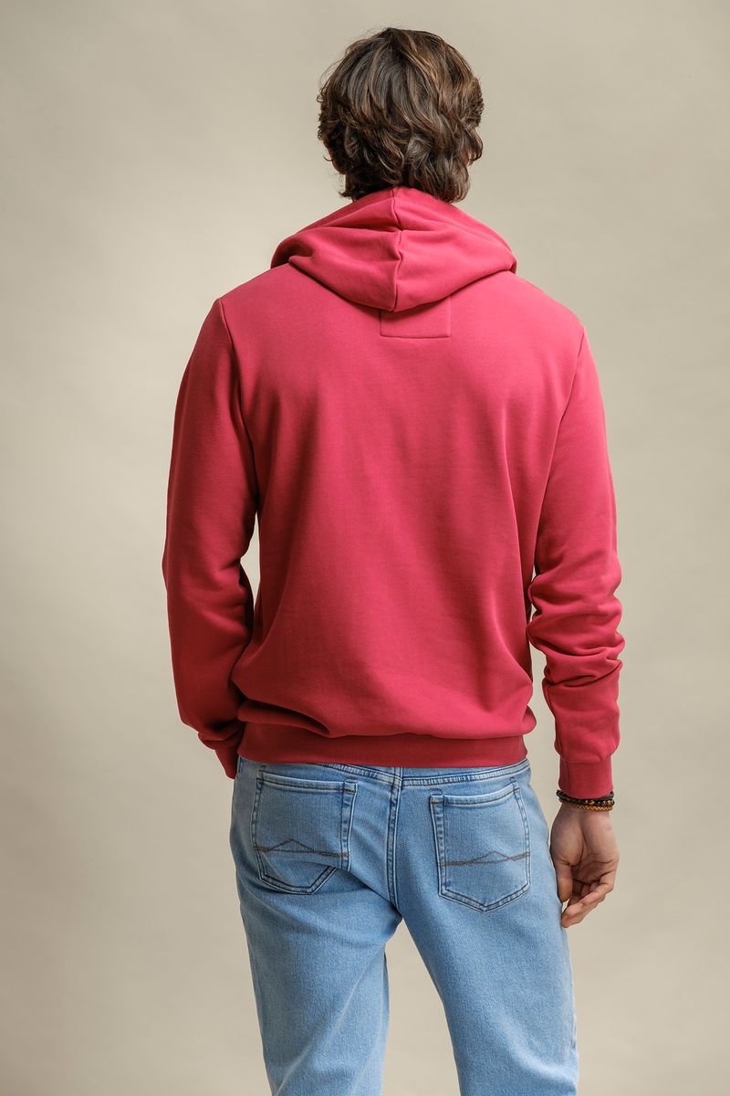 SWEATSHIRT COM CAPUZ E BORDADO
