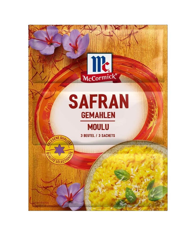 MC CORMICK Safran gemahlen 125 mg Btl 3 Stk