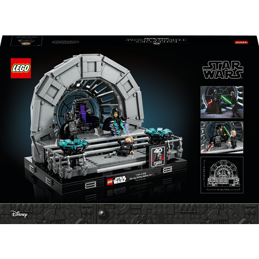LEGO Star Wars Diorama Med Kejserens Tronsal - 75352