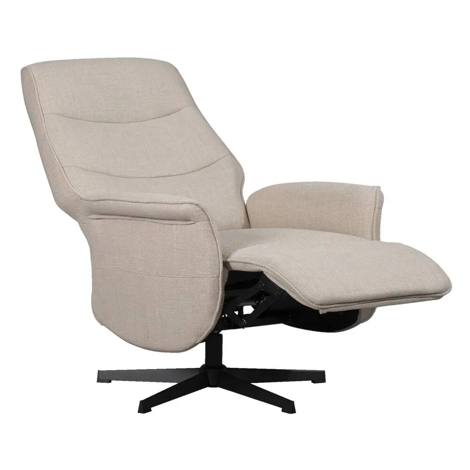 Relaxfauteuil Boaz - elektrisch verstelbaar - zand