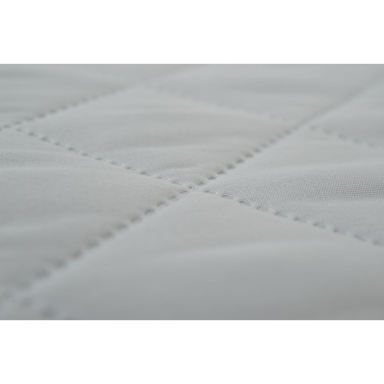Moni Kinderbett-Matratze Pearl, 120 x 60 x 12 cm, Bezug abnehmbar, ab Geburt weiß