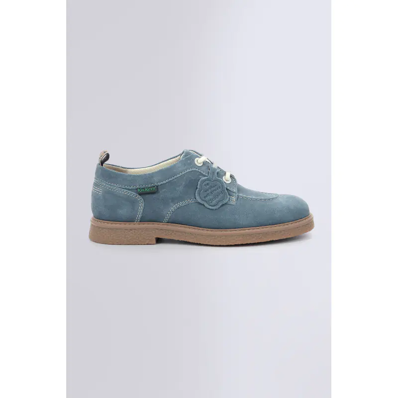 Kick levy Bleu DERBIES Cuir Homme
