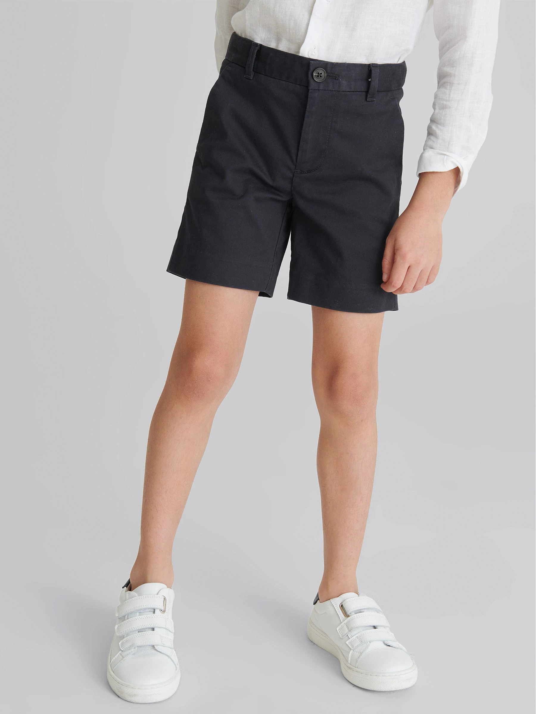 Marineblauw - REISS casual bermuda Wicket