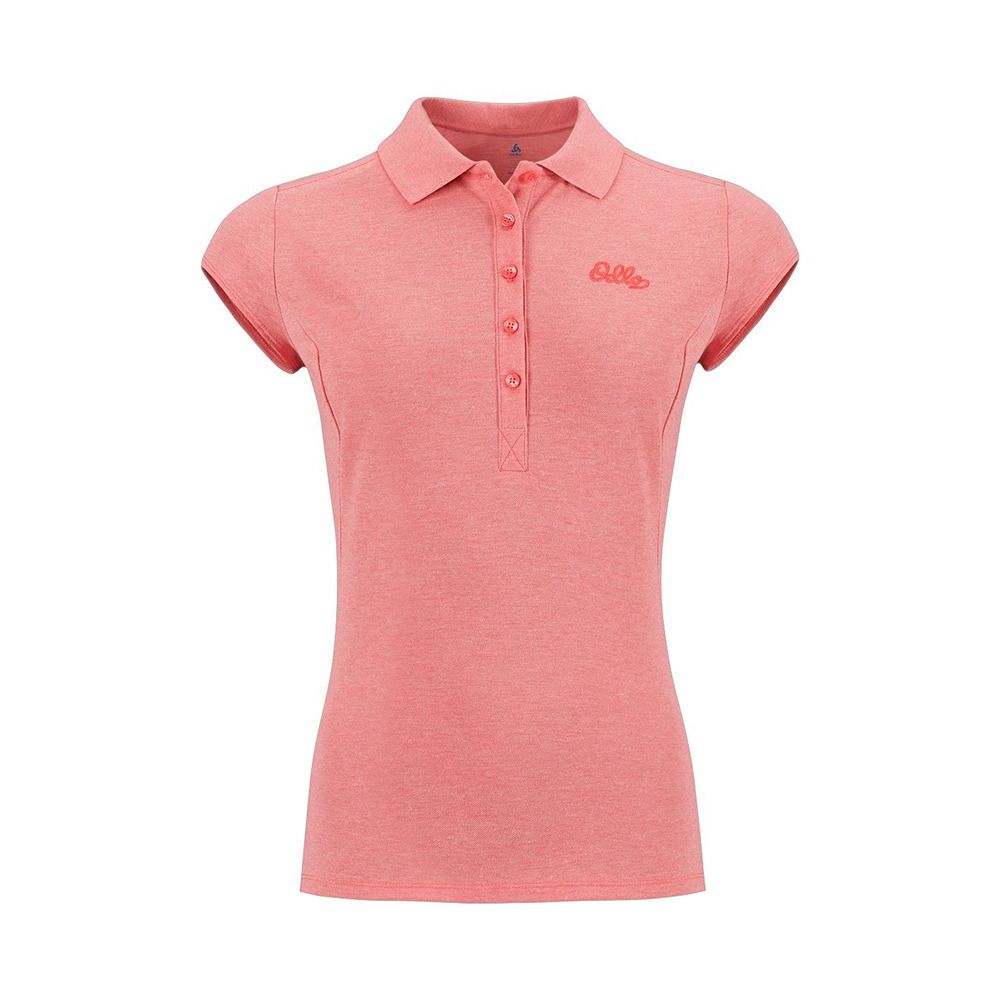 Odlo KUMANO - Polo Femme cayenne melange