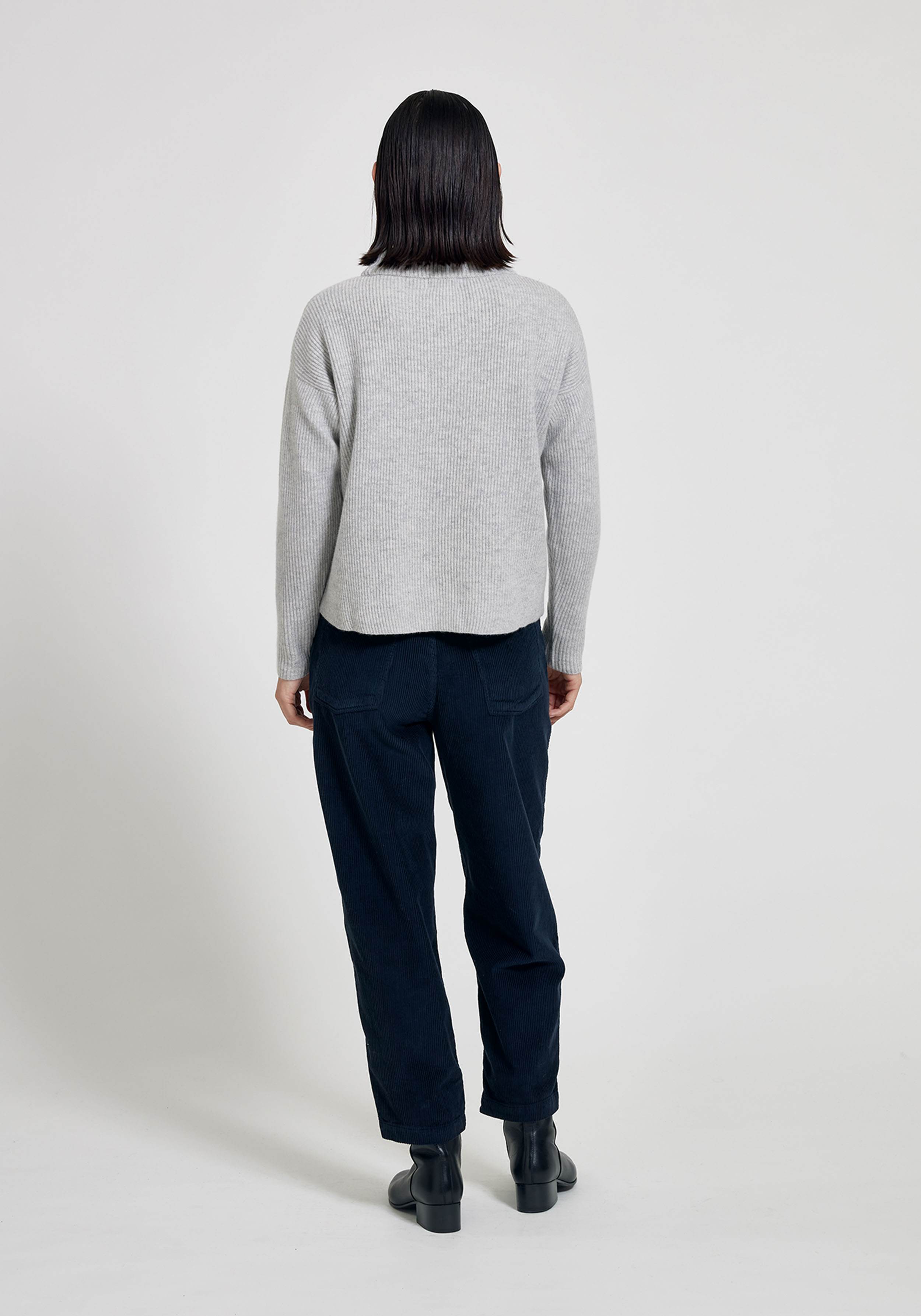 Maska Cord-Hose Ruth Ink Blue