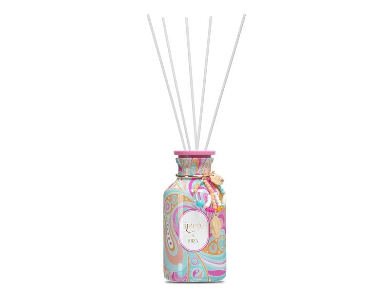 ipuro Duftstäbchen Raumduft Ibiza 240 ml Hochwertige Aromastäbchen für Innenräume