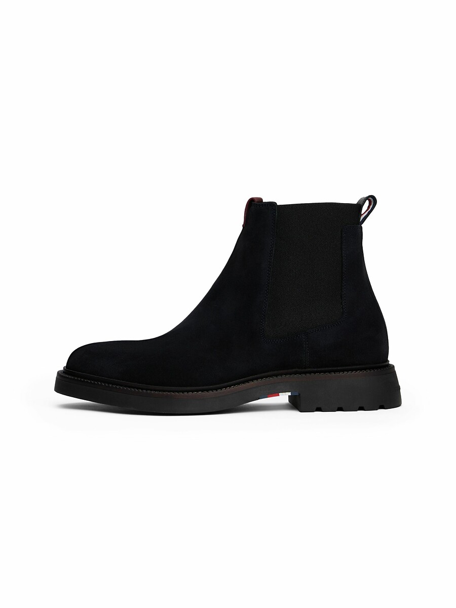 TOMMY HILFIGER<br>Botas Chelsea de camurça