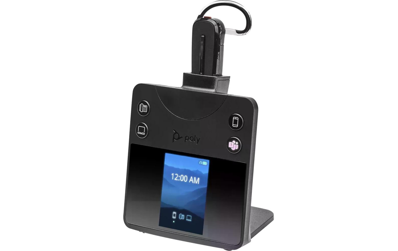 Headset Poly Savi 8445 Office MS Convertible<br>Schnurloses DECT-Headset-System